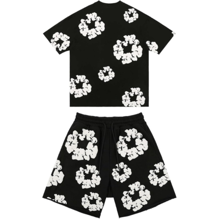 Conjunto Camiseta + Pantalón - Denim Tears Negro