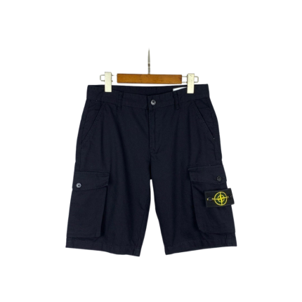Pantalones Cortos Stone Island - Negros