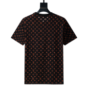Camiseta Louis Vuitton - Monogram Negra y Naranja - Imagen 2