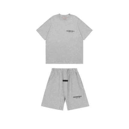 Conjunto Chándal Essentials Corto - Fear of God - Grey