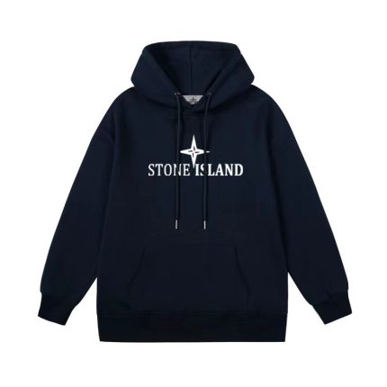 Sudadera Stone Island - Azul Marino con Logo