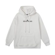 Sudadera Stone Island - Blanca con Logo Trasero