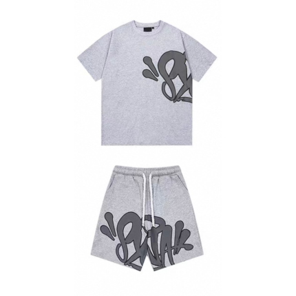 Conjunto Syna World - Camiseta + Pantalón Corto - Gris