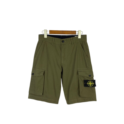 Pantalones Cortos Stone Island - Olive Green