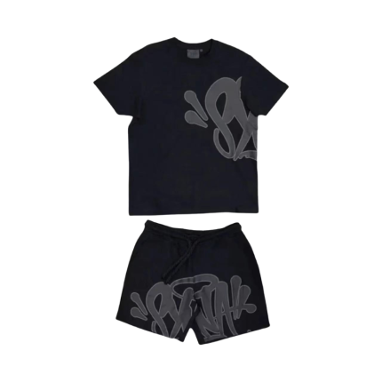 Conjunto Syna World - Camiseta + Pantalón Corto - Negro