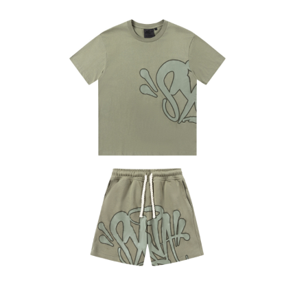 Conjunto Syna World - Camiseta + Pantalón Corto - Caqui