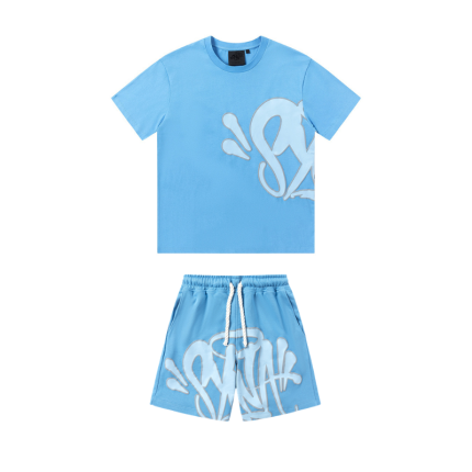 Conjunto Syna World - Camiseta + Pantalón Corto - Azul