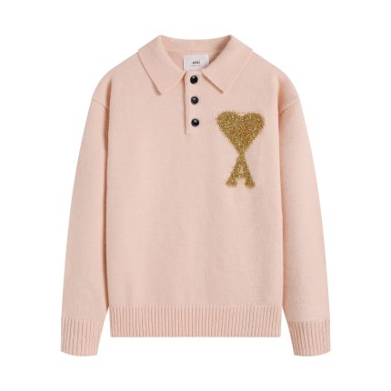 Jersey/Polo Ami Paris - Rosa