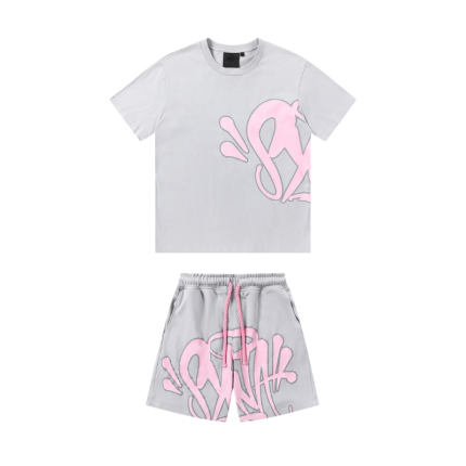 Conjunto Syna World - Camiseta + Pantalón Corto - Gris