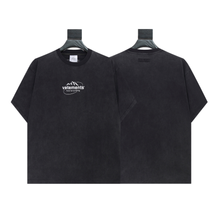 Camiseta Vetements - Negra