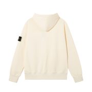 Sudadera Stone Island - Blanca con Cremallera - Imagen 2