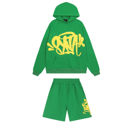 Conjunto Chándal Syna World - Sudadera + Pantalón Corto - Verde