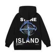 Sudadera Stone Island - Negra con Logo Trasero - Imagen 2