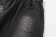 Pantalones Cortos Chrome Hearts - Negros desgastados Chándal - Imagen 3