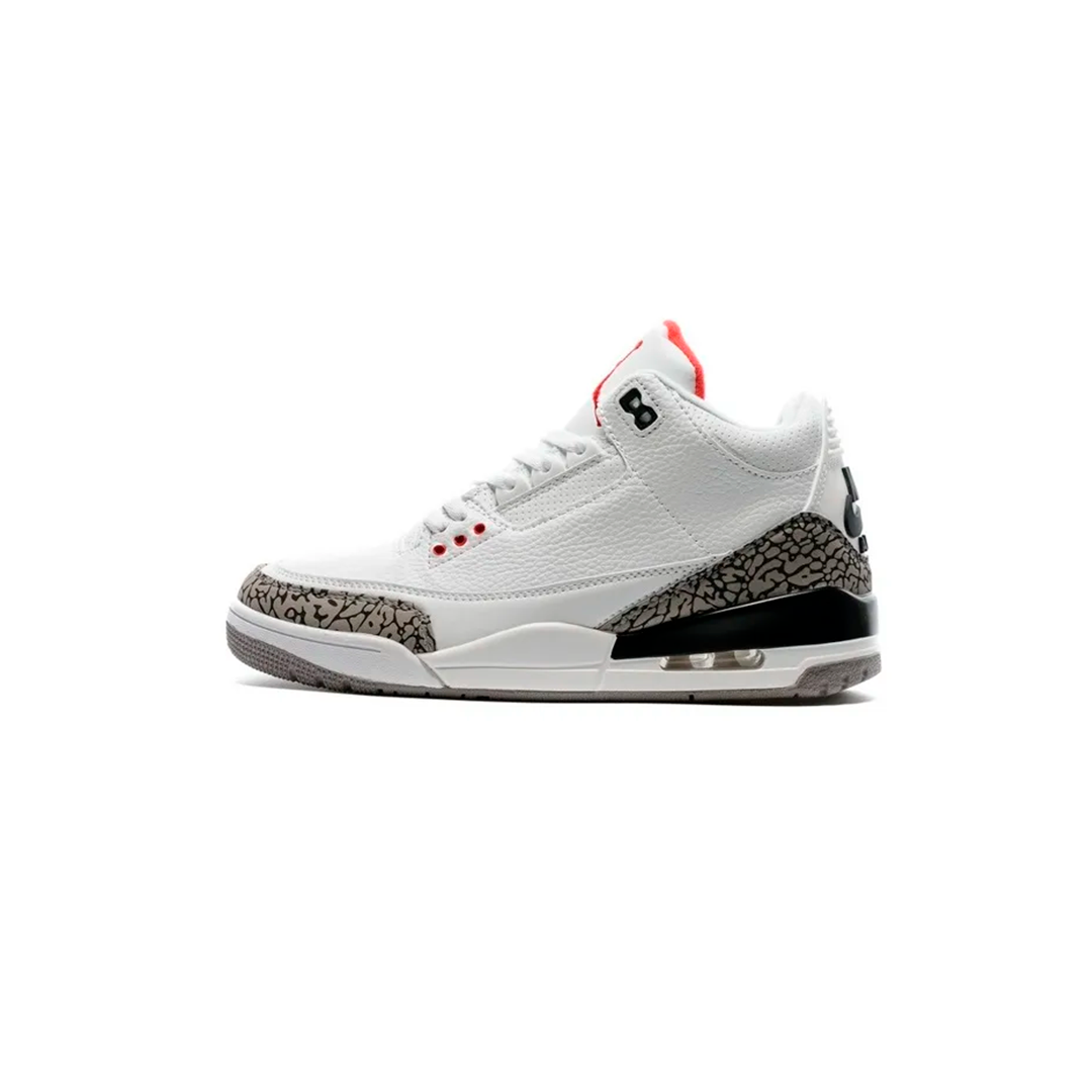 Nike-Air-Jordan-3-Retro-White.png Nike Air Jordan 3 Retro White - Imagen 1
