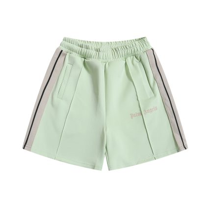Pantalones Cortos Palm Angels - Verde Claro con Logo