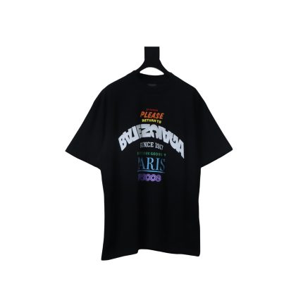 Camiseta Balenciaga - Negra