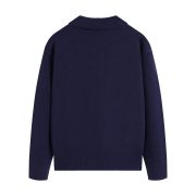 Jersey/Polo Ami Paris - Azul Marino - Imagen 2