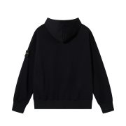 Sudadera Stone Island - Negra con Cremallera - Imagen 2