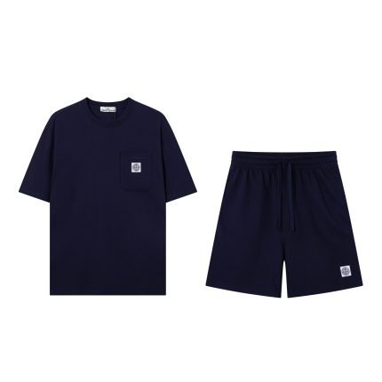 Conjunto Stone Island - Azul marino